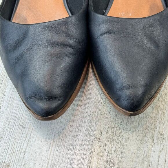 Zodiac Hill Pointed Toe Ballet Black Flat size 9 - Picture 5 of 9